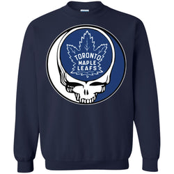 Toronto Maple Leafs Grateful Dead Steal Your Face Hockey Nhl Shirts Crewneck Pullover Sweatshirt