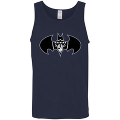 We Are The Oakland Raiders Batman Nfl Mashup Men Cotton Tank Men Cotton Tank - parenttees