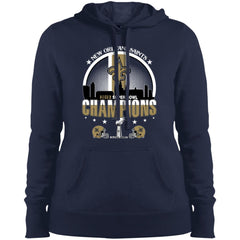 Nfl – New Orleans Saints 2019 Super Bowl Champions Football Women Hooded Sweatshirt Women Hooded Sweatshirt - parenttees