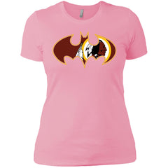 We Are The Washington Redskins Batman Nfl Mashup Women Cotton T-Shirt Women Cotton T-Shirt - parenttees