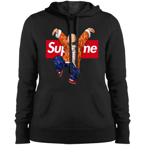 Supreme Kame Turtle Dragon Ball T-shirt Women Hooded Sweatshirt Black / X-Small Women Hooded Sweatshirt - parenttees