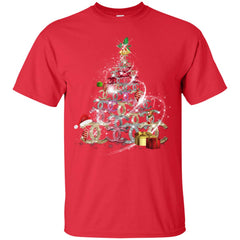 Chanel Christmas Tree T-shirt Men Cotton T-Shirt Men Cotton T-Shirt - parenttees