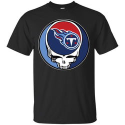 Tennessee Titans Grateful Dead Steal Your Face Football Nfl Shirts Men Cotton T-Shirt