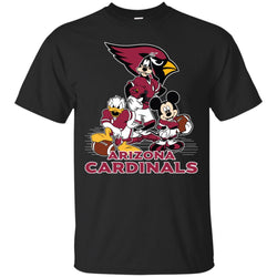 Mickey Mouse Arizona Cardinals American Football Nfl Sports Shirt Men Cotton T-Shirt