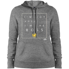 Captain Marvel Not Bossy I'm The Boss Women Hooded Sweatshirt Women Hooded Sweatshirt - parenttees