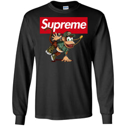 Supreme Monkey T-shirt Men Long Sleeve Shirt