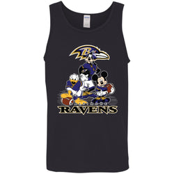 Mickey Mouse Baltimore Ravens American Football Nfl Sports Shirt Men Cotton Tank