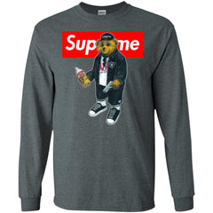 Supreme Bear Guns T-shirt Men Long Sleeve Shirt Men Long Sleeve Shirt - parenttees