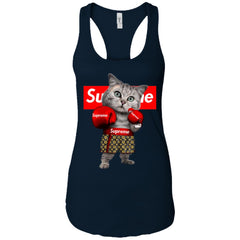 Supreme Boxing Cat Best Funny T-shirt Women Tank Top Women Tank Top - parenttees