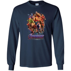 Marvel Avengers  Endgame Men Long Sleeve Shirt Men Long Sleeve Shirt - parenttees