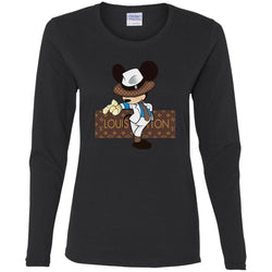 Louis Vuitton Mickey Dance Tshirt Women Long Sleeve Shirt