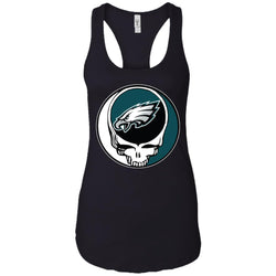 Philadelphia Eagles Grateful Dead Steal Your Face Football Nfl Shirts Women Tank Top