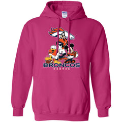 Mickey Mouse Denver Broncos American Football Nfl Sports Shirt Pullover Hoodie Sweatshirt Pullover Hoodie Sweatshirt - parenttees