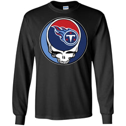 Tennessee Titans Grateful Dead Steal Your Face Football Nfl Shirts Men Long Sleeve Shirt