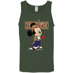 Mickey Mouse Love Couple T-shirt Valentine's Day T-shirt Men Cotton Tank