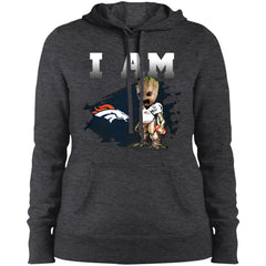 Nfl Denver Broncos I Am Groot T-shirt Women Hooded Sweatshirt Women Hooded Sweatshirt - parenttees