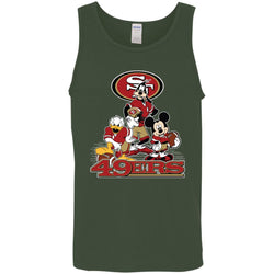 Mickey Mouse San Francisco 49ers American Football Nfl Sports Shirt Men Cotton Tank