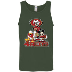 Mickey Mouse San Francisco 49ers American Football Nfl Sports Shirt Men Cotton Tank Men Cotton Tank - parenttees