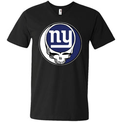 New York Giants Grateful Dead Steal Your Face Football Nfl Shirts Men V-Neck T-Shirt