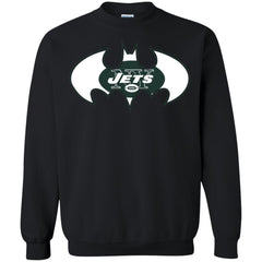 We Are The New York Jets Batman Nfl Mashup Crewneck Pullover Sweatshirt Crewneck Pullover Sweatshirt - parenttees