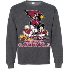 Mickey Mouse Arizona Cardinals American Football Nfl Sports Shirt Crewneck Pullover Sweatshirt Crewneck Pullover Sweatshirt - parenttees