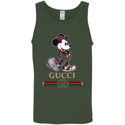 Gucci Mickey Kitty beauty T-shirt Men Cotton Tank