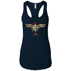Marvel Captain Marvel Movie Chest Symbol Women Tank Top Women Tank Top - parenttees