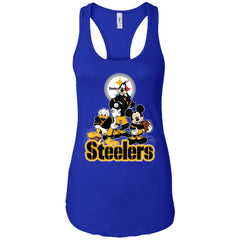 Mickey Mouse Pittsburgh Steelers American Football Nfl Sports Shirt Women Tank Top Women Tank Top - parenttees