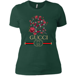 Gucci Logo Snake T-shirt Women Cotton T-Shirt