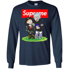 Supreme Rick And Morty T-shirt Men Long Sleeve Shirt Men Long Sleeve Shirt - parenttees