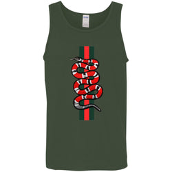 Gucci Snake Hot T-shirt Men Cotton Tank