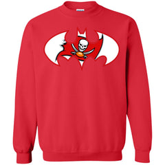 We Are The Tampa Bay Buccaneers Batman Nfl Mashup Crewneck Pullover Sweatshirt Crewneck Pullover Sweatshirt - parenttees