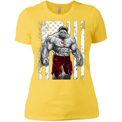 Giants Hulk Kansas City Chiefs T-shirt Women Cotton T-Shirt Women Cotton T-Shirt - parenttees