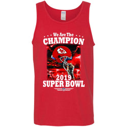 Nfl – Kansas City Chiefs We Are The Champion 2019 Super Bowl Football Men Cotton Tank