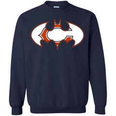 We Are The Chicago Bears Batman Nfl Mashup Crewneck Pullover Sweatshirt Crewneck Pullover Sweatshirt - parenttees