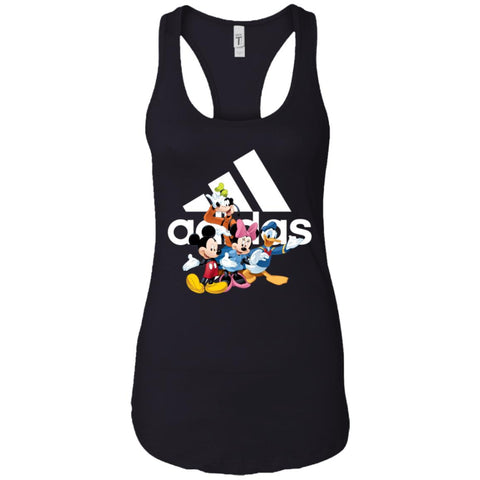 Aidas Mickey Mouse And Friends Disney T-shirt Women Tank Top Black / X-Small Women Tank Top - parenttees