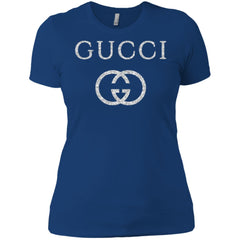 Vintage Gucci Logo Inspired Women Cotton T-Shirt Women Cotton T-Shirt - parenttees