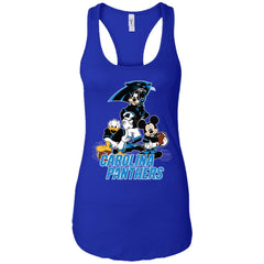 Mickey Mouse Carolina Panthers American Football Nfl Sports Shirt Women Tank Top Women Tank Top - parenttees