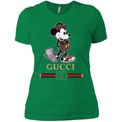 Gucci Mickey Kitty Beauty T-shirt Women Cotton T-Shirt Women Cotton T-Shirt - parenttees