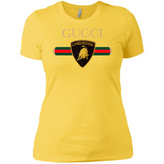 Gucci Lamborghini T-shirt Women Cotton T-Shirt Women Cotton T-Shirt - parenttees