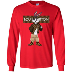 Louis Vuitton Rabbit Beauty T-shirt Men Long Sleeve Shirt Men Long Sleeve Shirt - parenttees