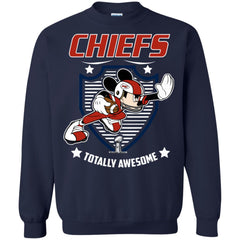 Nfl – Kansas City Chiefs Totally Awesome Mickey Mouse Super Bowl 2019 Football Crewneck Pullover Sweatshirt Crewneck Pullover Sweatshirt - parenttees