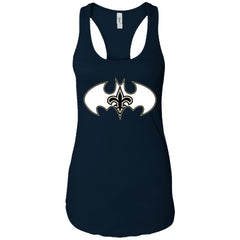 We Are The New Orleans Saints Batman Nfl Mashup Women Tank Top Women Tank Top - parenttees