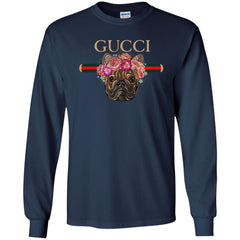 Gucci New Style Bull Dogs T-shirt Men Long Sleeve Shirt Men Long Sleeve Shirt - parenttees