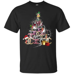 Chanel Christmas Tree T-shirt Men Cotton T-Shirt