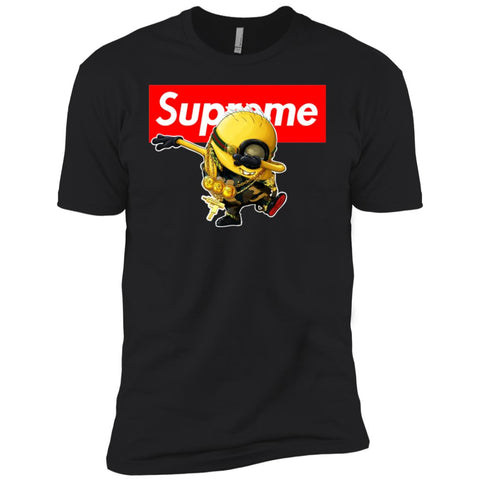 Supreme Minion T-shirt Trending Men Short Sleeve T-Shirt Black / X-Small Men Short Sleeve T-Shirt - parenttees