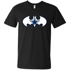 We Are The Dallas Cowboys Batman Nfl Mashup Men V-Neck T-Shirt Men V-Neck T-Shirt - parenttees