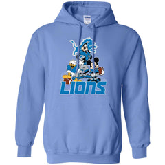 Mickey Mouse Detroit Lions American Football Nfl Sports Shirt Pullover Hoodie Sweatshirt Pullover Hoodie Sweatshirt - parenttees