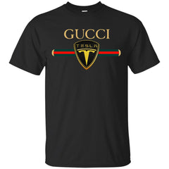 Gucci Tesla T-shirt Men Cotton T-Shirt Men Cotton T-Shirt - parenttees