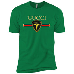 Gucci Tesla T-shirt Men Short Sleeve T-Shirt Men Short Sleeve T-Shirt - parenttees